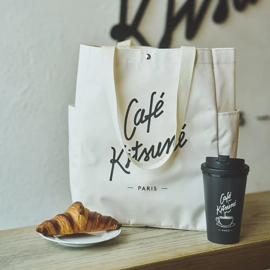 Café Kitsuné | SPECIAL BOOK 2WAY TOTE BAG