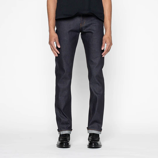 Japanese Selvedge Denim | Naked & Famous | Weird Guy - The Nightshade Stretch Selvedge