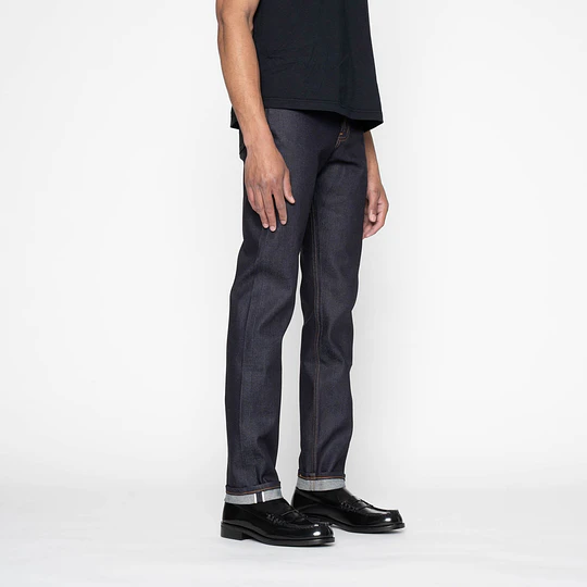 Japanese Selvedge Denim | Naked & Famous | Weird Guy - The Nightshade Stretch Selvedge