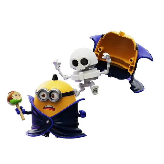 Blokees Figures | Minions Serie Mokoo | 03 Belloween | Figura Al Azar
