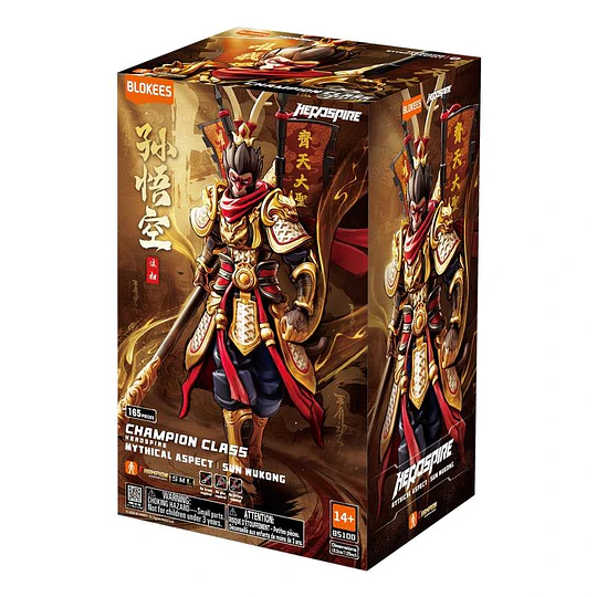 Blokees Figures | Hero Spire Champion Class | 01 Sun Wukong (Mythical Aspect)