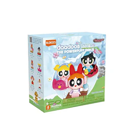 Blokees Figures | The Powerpuff Girls | daadoos  Nest Series | 01 Operation Snow Fluffy | Figura Al Azar