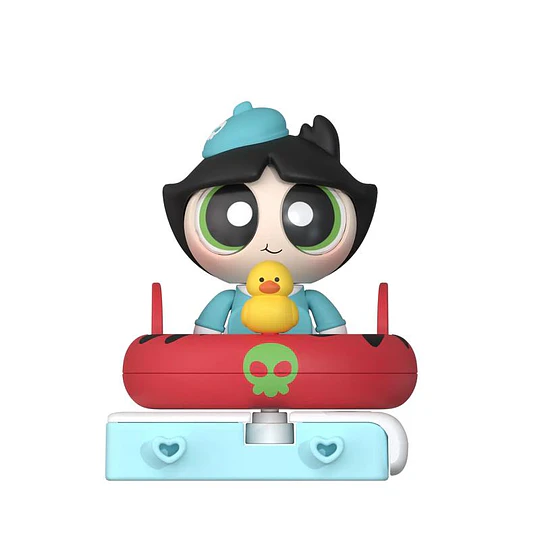 Blokees Figures | The Powerpuff Girls | daadoos  Nest Series | 01 Operation Snow Fluffy | Figura Al Azar