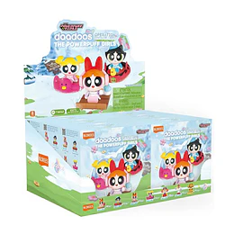 Blokees Figures | The Powerpuff Girls | daadoos Nest Series | 01 Operation Snow Fluffy | Caja 6 Figuras Al Azar