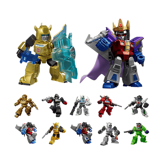 Blokees Figures | Transformers Defender Version 02 The Overthrow  | figura al azar