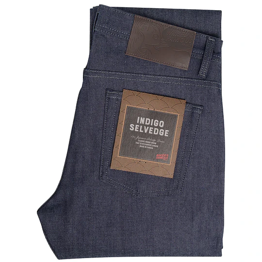 Japanese Selvedge Denim | Naked & Famous | Weird Guy - Indigo Selvedge