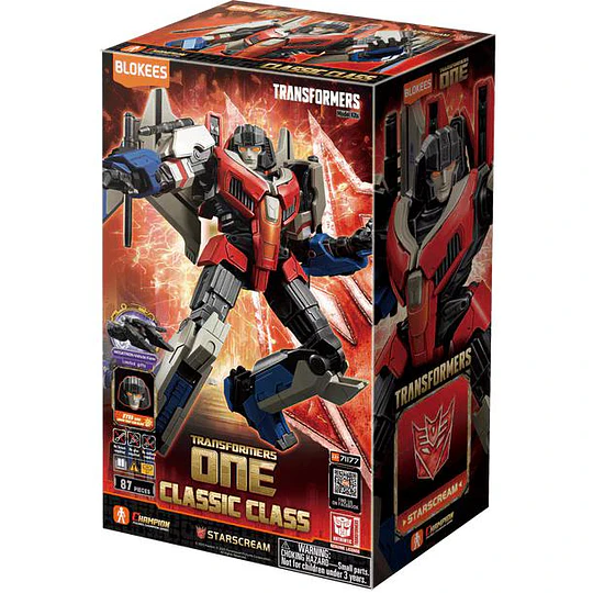 Blokees | Classic Class 16 | Transformers One Starscream