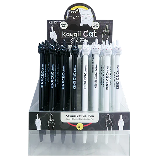 Kenji | Kawaii Cat Gel Pen 045