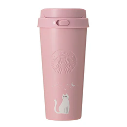 Starbucks | Halloween 2026 | Stainless TOGO Bottle Cat Light Pink 473ml
