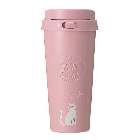 Starbucks | Halloween 2026 | Stainless TOGO Bottle Cat Light Pink 473ml