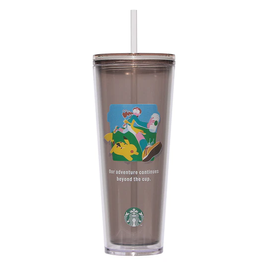 Starbucks | Pokemon |  Cold Cup Tumbler Coffee Adventure 710ML