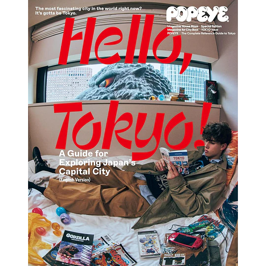 Popeye Magazine - Special Edition Hello, Tokyo! - English Version
