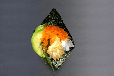 Temaki Camarón Tempura