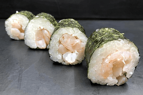 Hosomaki Camarón Queso Crema