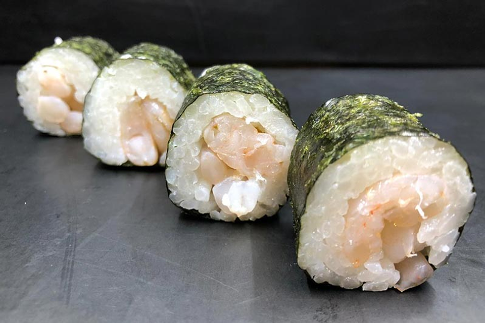 Hosomaki Camarón Queso Crema 1