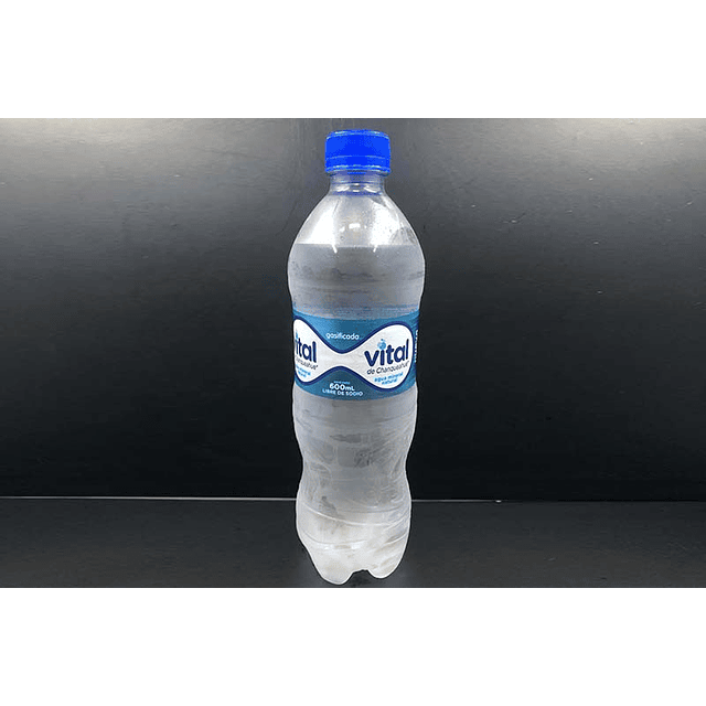 Agua Mineral con Gas 600 ml.