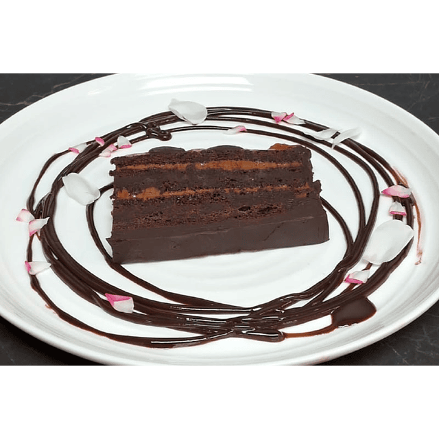 Torta Chocolate Manjar Frambuesa