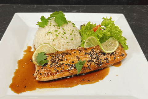 Salmón Teriyaki