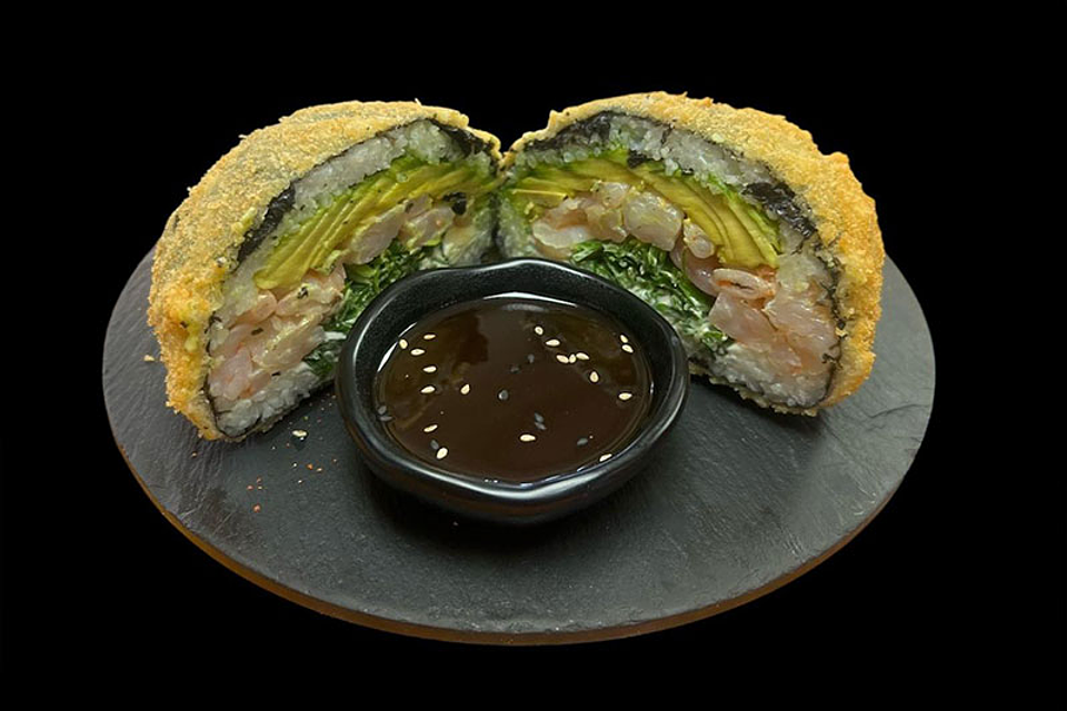 Sushi Burger de Camarón 1