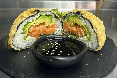 Sushi Burger de Salmón 