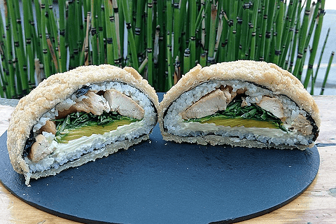 Sushi Burger de Pollo