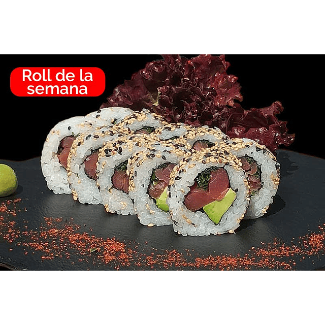 California Del Chef envuelto en Sésamo