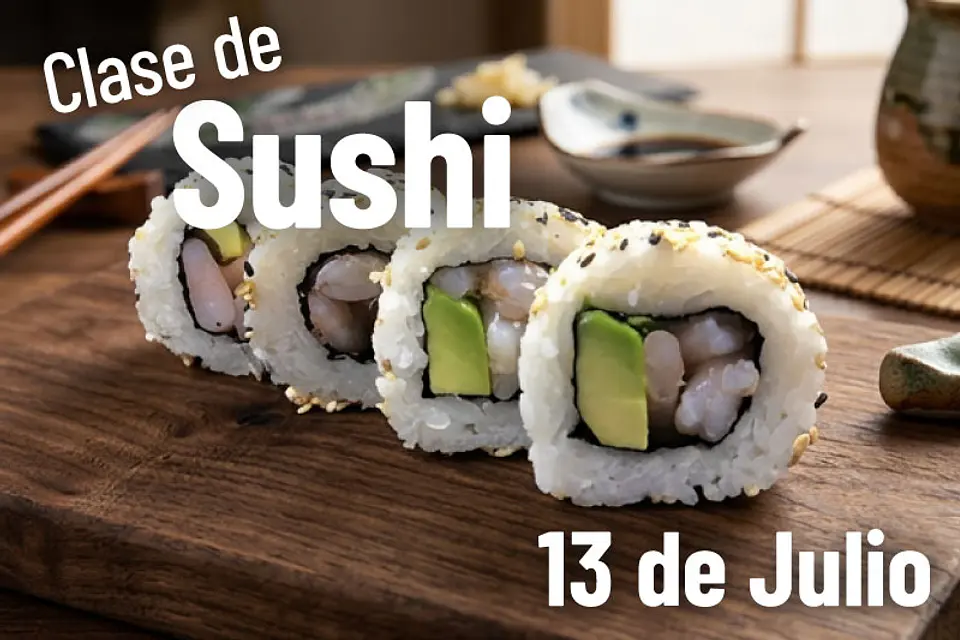Clases de Sushi - Lunes 13 de Julio 1