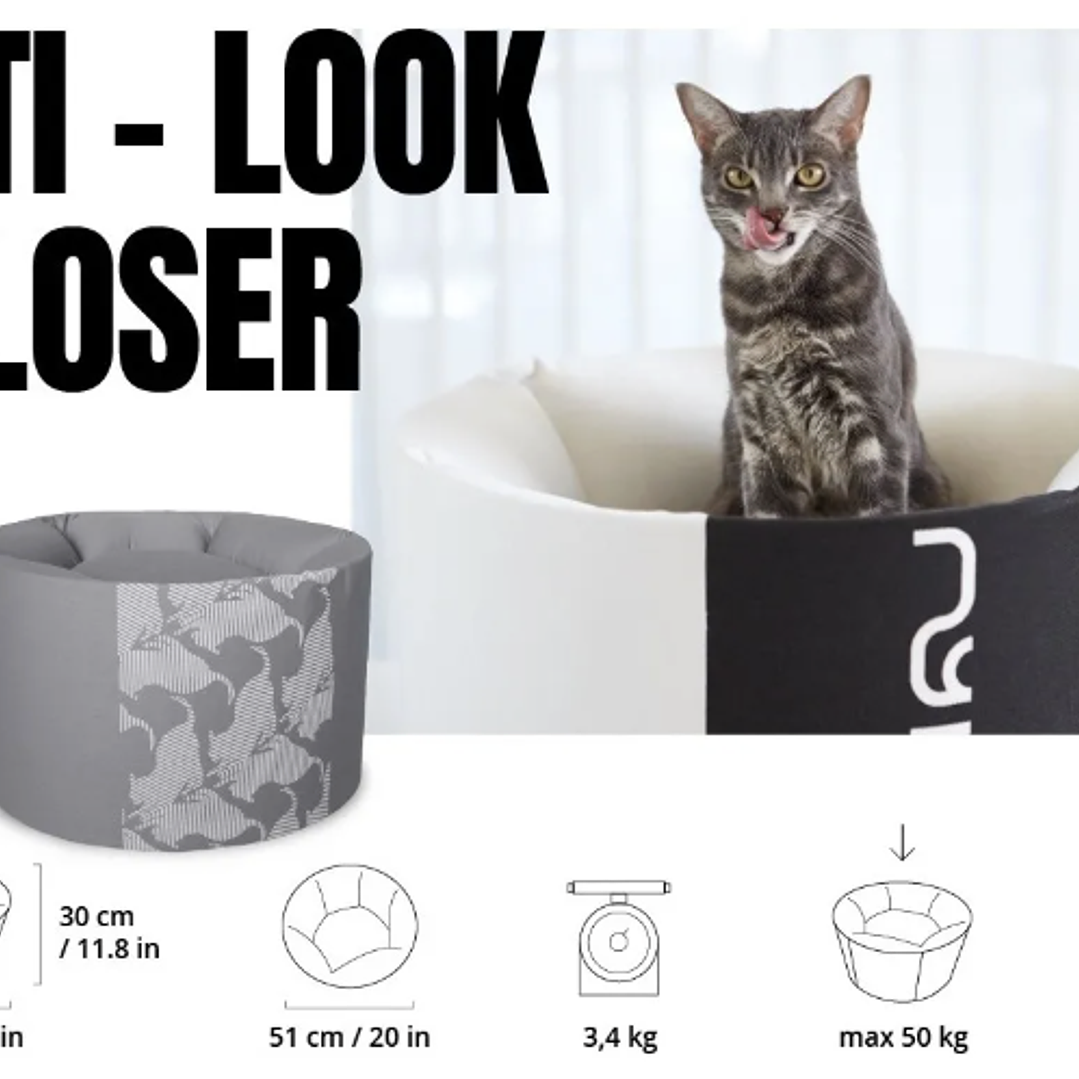 Cama premium para gatos en altura 3