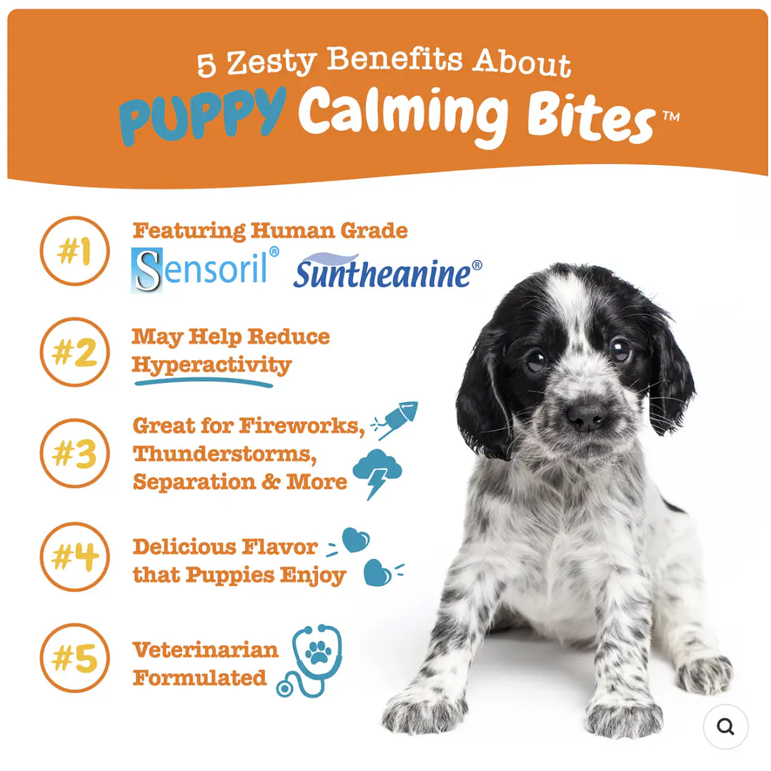 Snacks Calmantes Para Cachorros - Zesty Paws 2