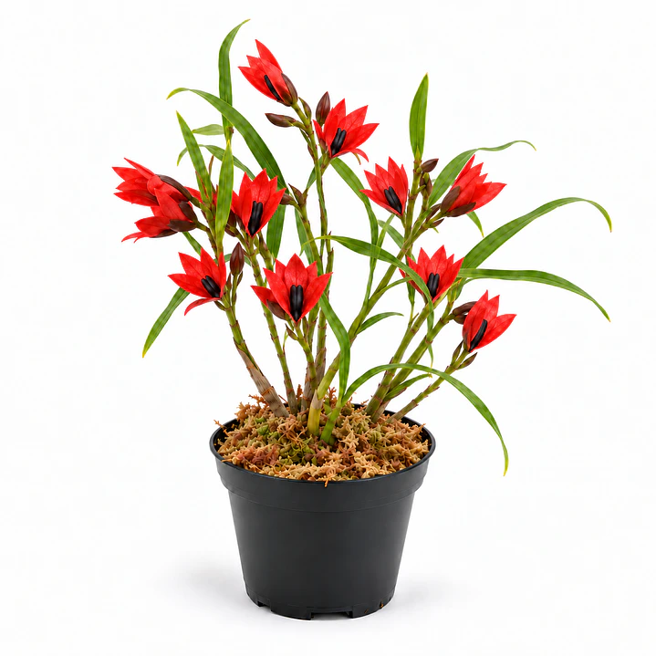 Dendrobium vexillarius 'red' 1