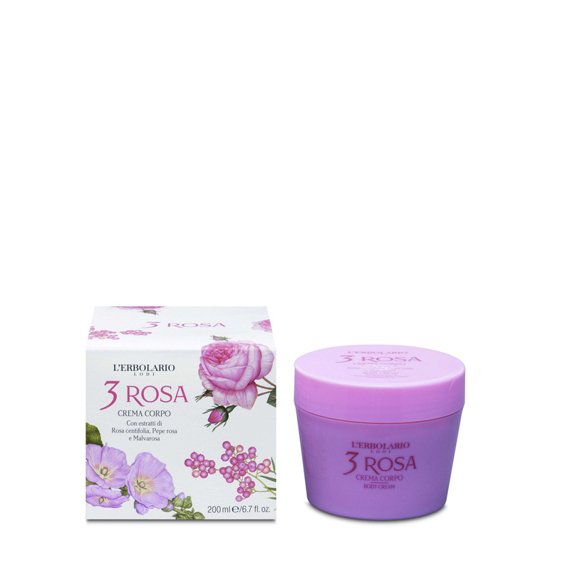 Crema Cuerpo 3 Rosa 200 ml