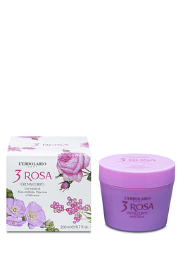 Crema Cuerpo 3 Rosa 200 ml