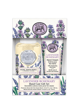 Set Cuidado Manos Lavender Rosemary