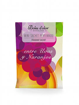 Mini Sachet Entre Uvas y Naranjos 20 ml