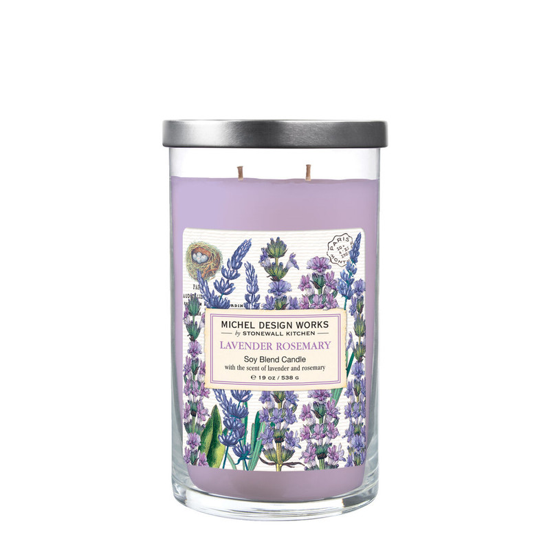 Vela Vidrio Lavender Rosemary 538 g
