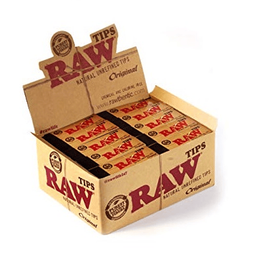 Tips Raw original de carton