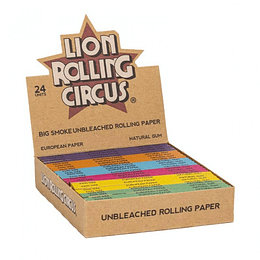 Lion Rolling Circus Big Smoking Unbleached Rolling Paper
