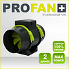 Extractor Pro Fan TT 125  125mm