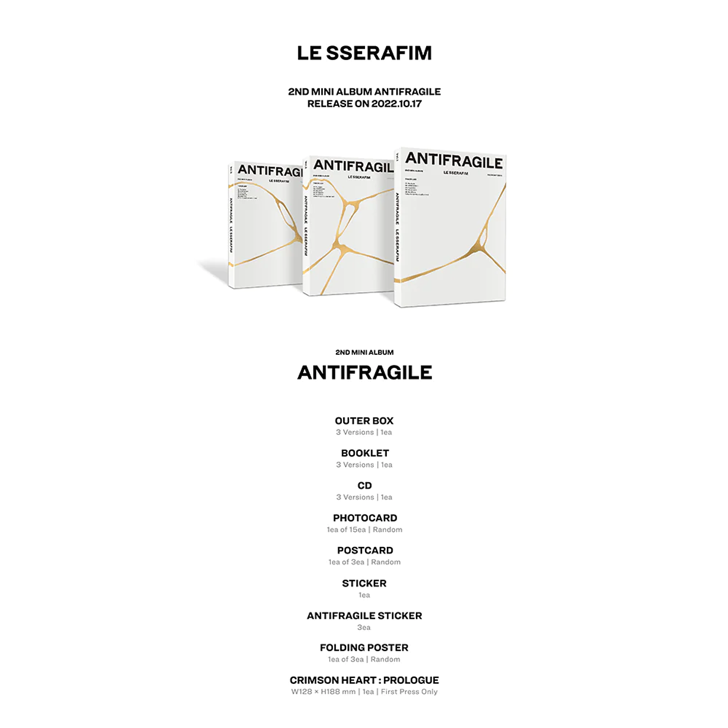 LE SSERAFIM - ANTIFRAGILE 2