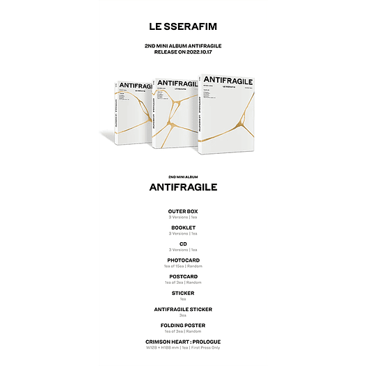 LE SSERAFIM - ANTIFRAGILE 2