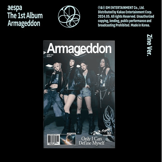 AESPA - ARMAGEDDON ZINE VER 1