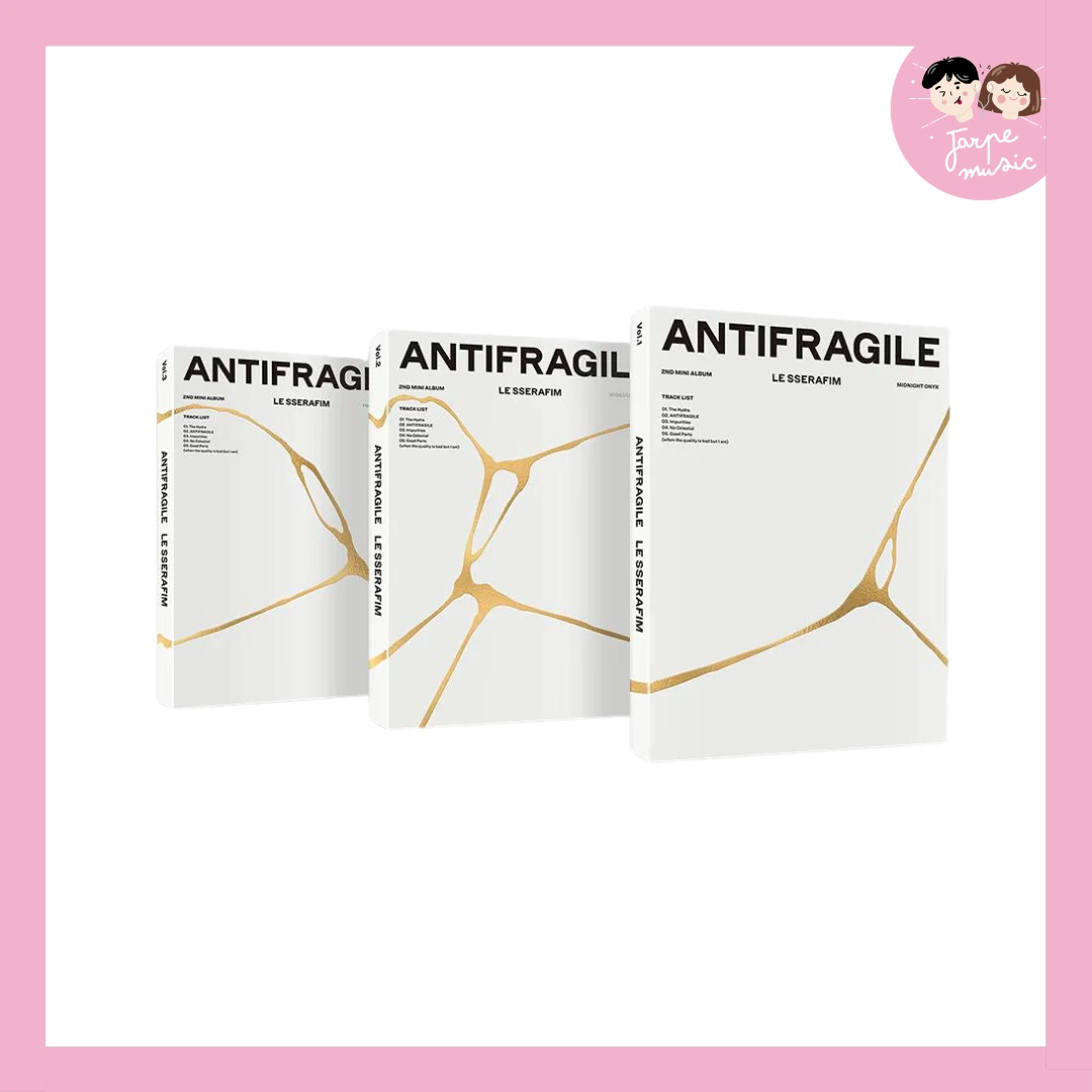 LE SSERAFIM - ANTIFRAGILE (COMPACT Ver.) [pink diamond- morado]