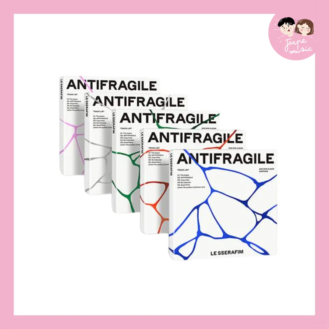 LE SSERAFIM - ANTIFRAGILE (COMPACT Ver.) [diamond- gris]