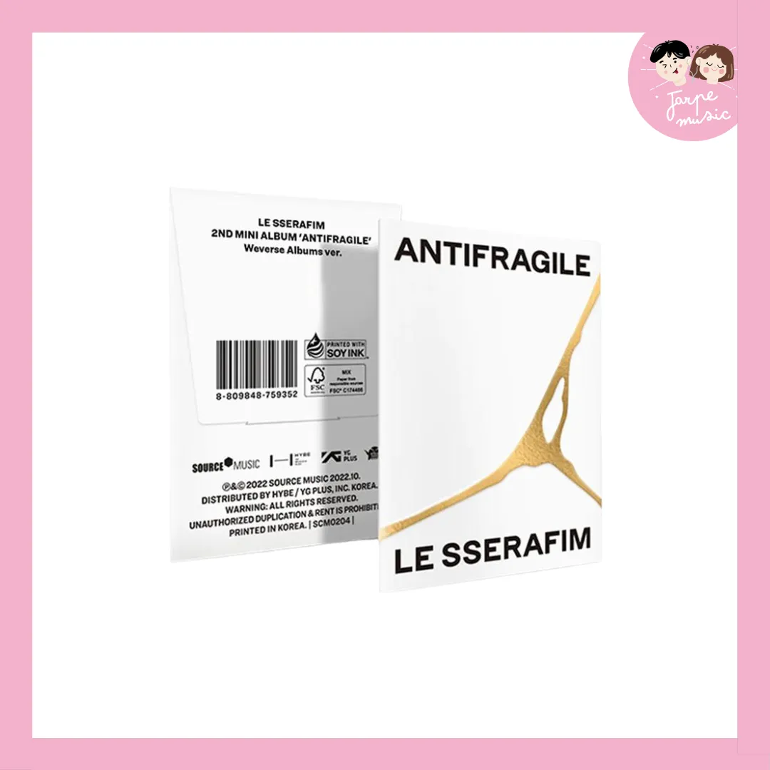 LE SSERAFIM - ANTIFRAGILE WEVERSE ALBUM