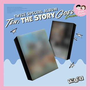 (PREVENTA) TWICE - TEN : THE STORY GOES ON EPISODE VER RANDOM + PHOTOCARD BDM