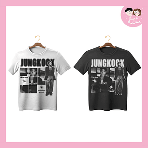 POLERA BTS - JUNGKOOK IMPRESION DTG