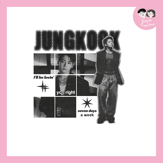 POLERA BTS - JUNGKOOK IMPRESION DTG 2