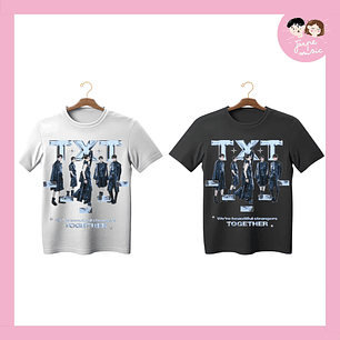 POLERA TXT - WE'RE BEAUTIFUL STRANGERS TOGETHER IMPRESION DTG