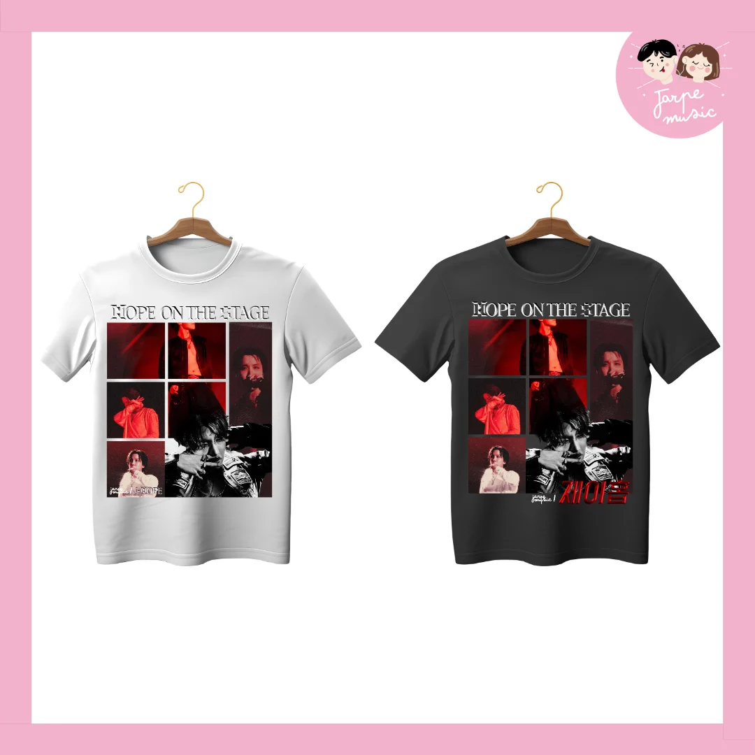BTS · J-Hope White Polera