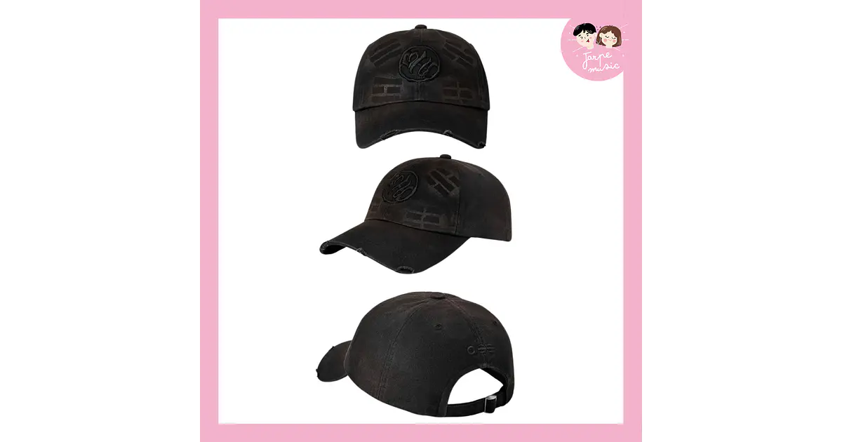 BTS ARIRANG BALL CAP BLACK (WORLD TOUR)